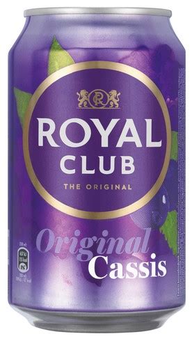 Royal Club Cassis 24x33 cl. cans. .